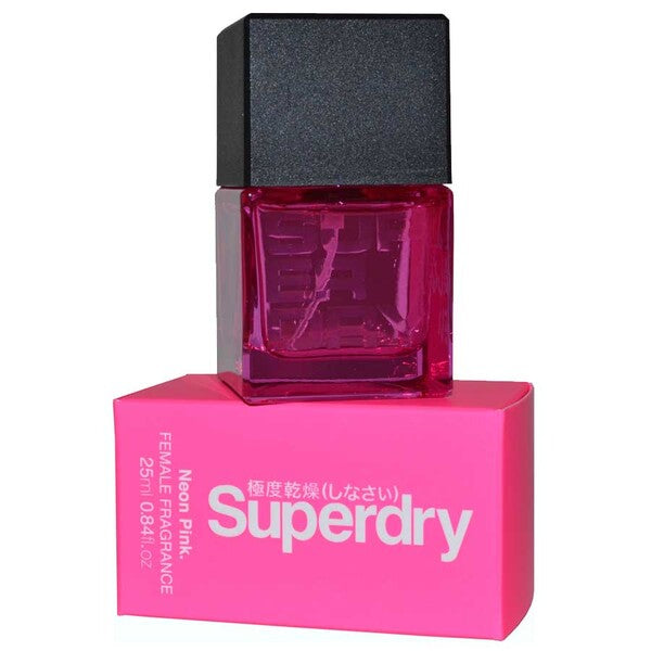 Superdry - Neon Pink Female Fragrance Cologne Spray 25ml GOODS Superdrug   