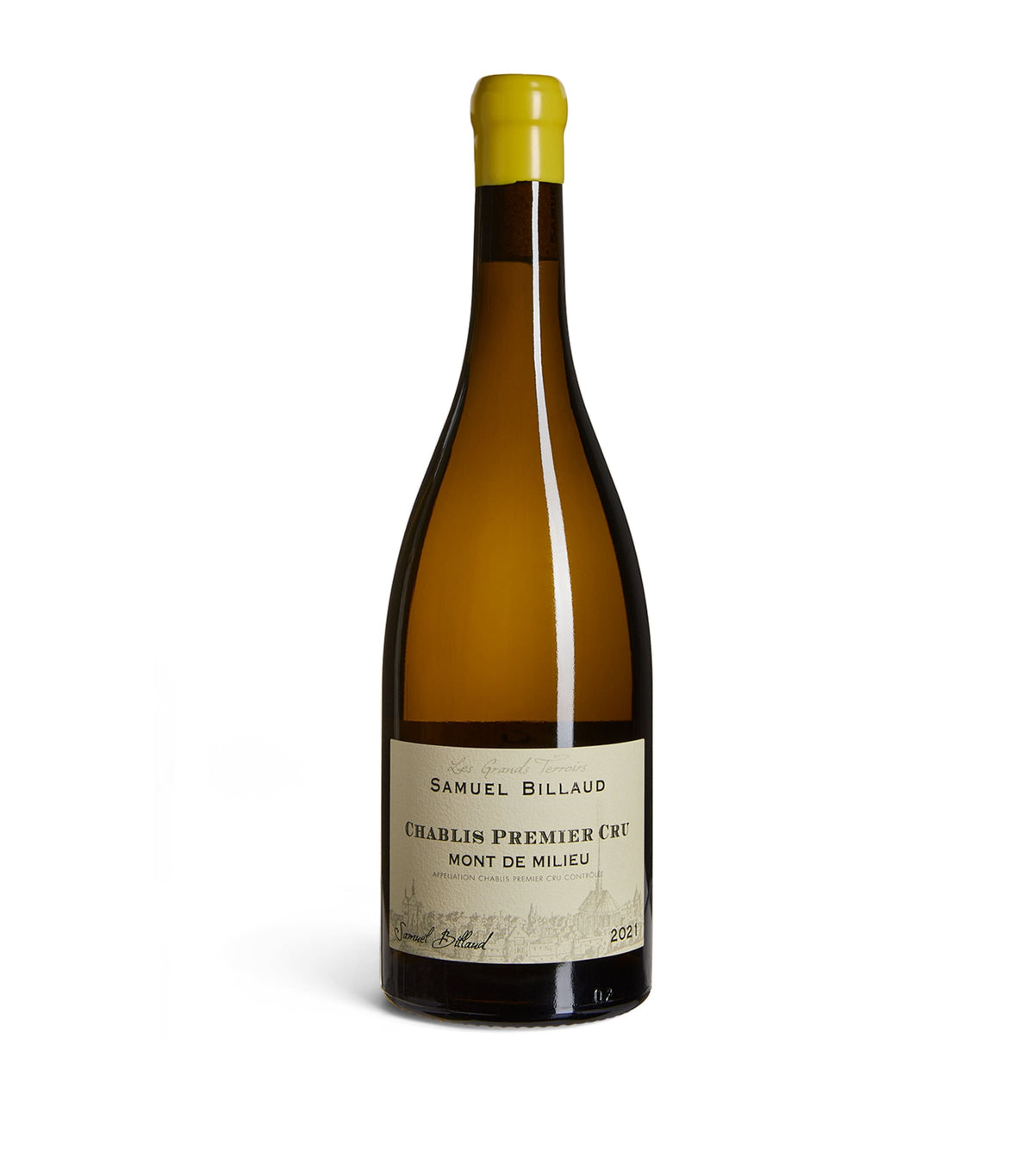 Samuel Billaud Chablis Premier Cru 2021 white wine 75cl (British brand)