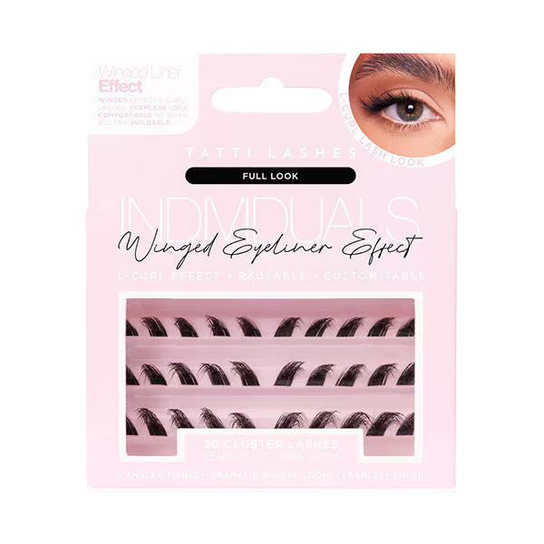 DNR Tatti Lashes winged individual false eyelashes - British product