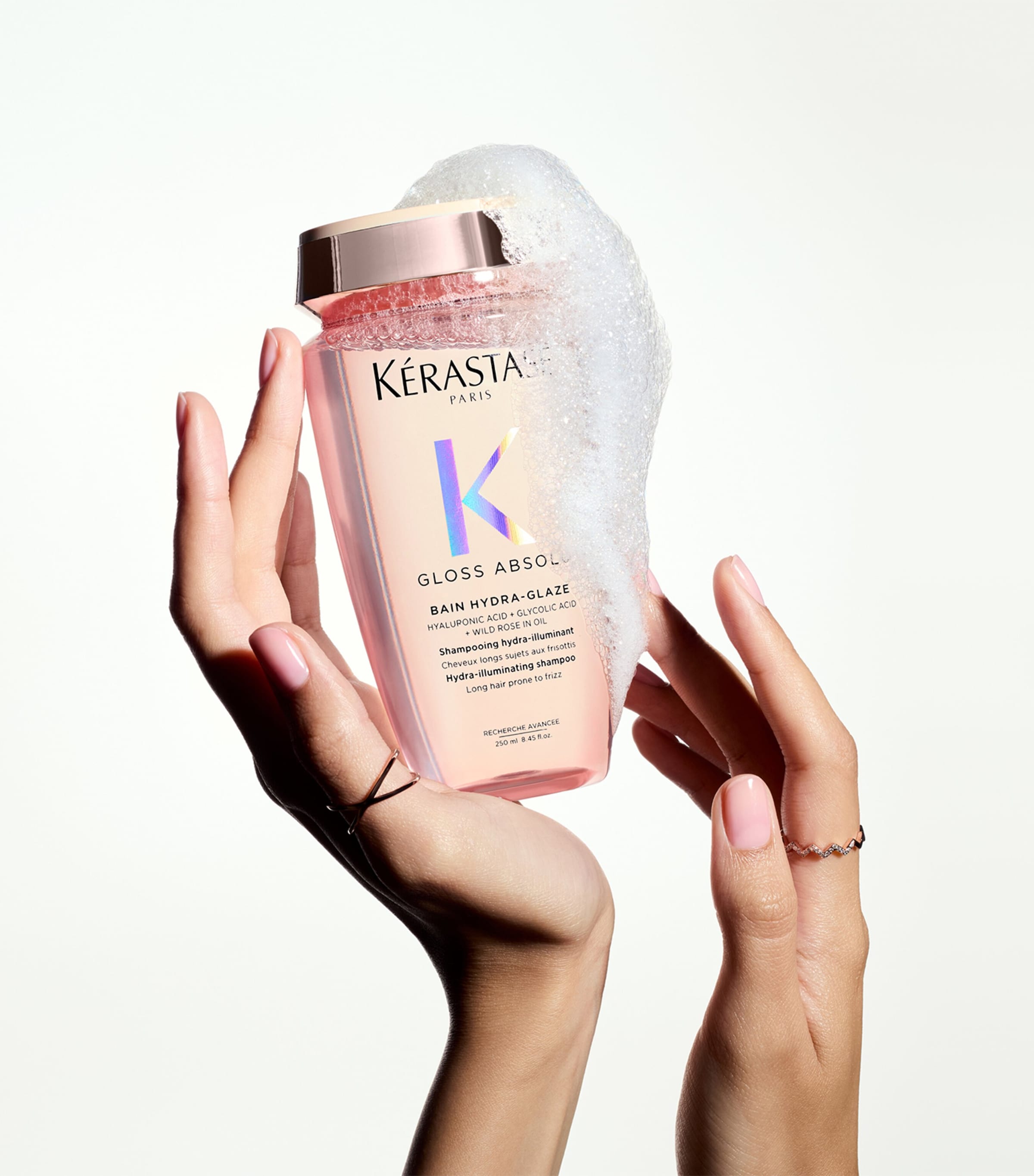 Kerastase Gloss Absolu Hydra-Illuminating Shampoo for frizzy hair 250ml, UK version