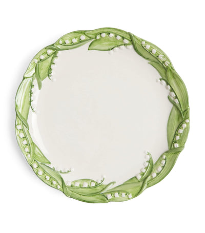 Les Ottomans Lilly Of The Valley Dinner Plate 27cm