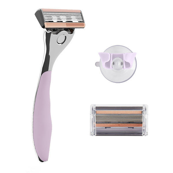 FFS Beauty Razor Kit Blossom Handle 2 Blades - British product