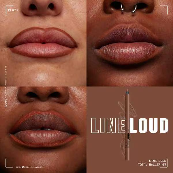 NYX Line Loud Lip Liner Total Baller (British brand)