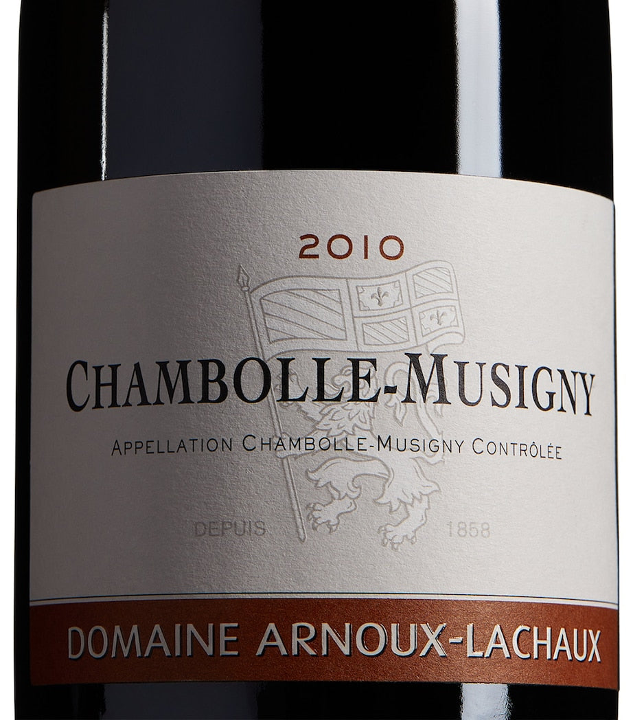 Arnoux Lachaux Chambolle-Musigny Pinot Noir 2010 75cl bottle - British product