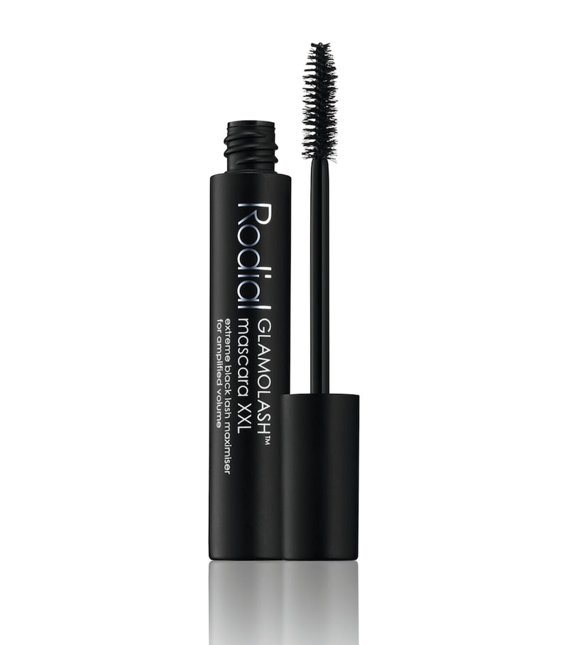 Rodial XXL volumizing mascara with beeswax and carnauba wax, imported from the UK