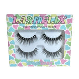 Space Baby Lashflix Juicy false eyelashes 2 sets (British brand)
