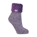 Heat Holders ladies thermal slipper socks women's sizes 4-8, UK version