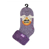 Heat Holders ladies thermal slipper socks women's sizes 4-8, UK version