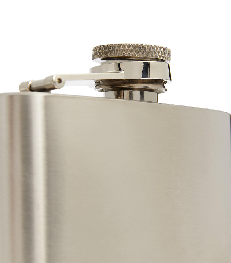 Barbour Leather Hip Flask (113ml)