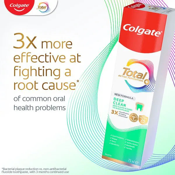 Colgate Total Deep Clean Toothpaste 125ml