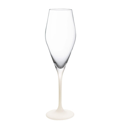 Villeroy & Boch Set of 4 Manufacture Rock Blanc Champagne Glasses 290ml