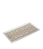 O.W.London Bone China Rectangular Loop Plate (29cm)