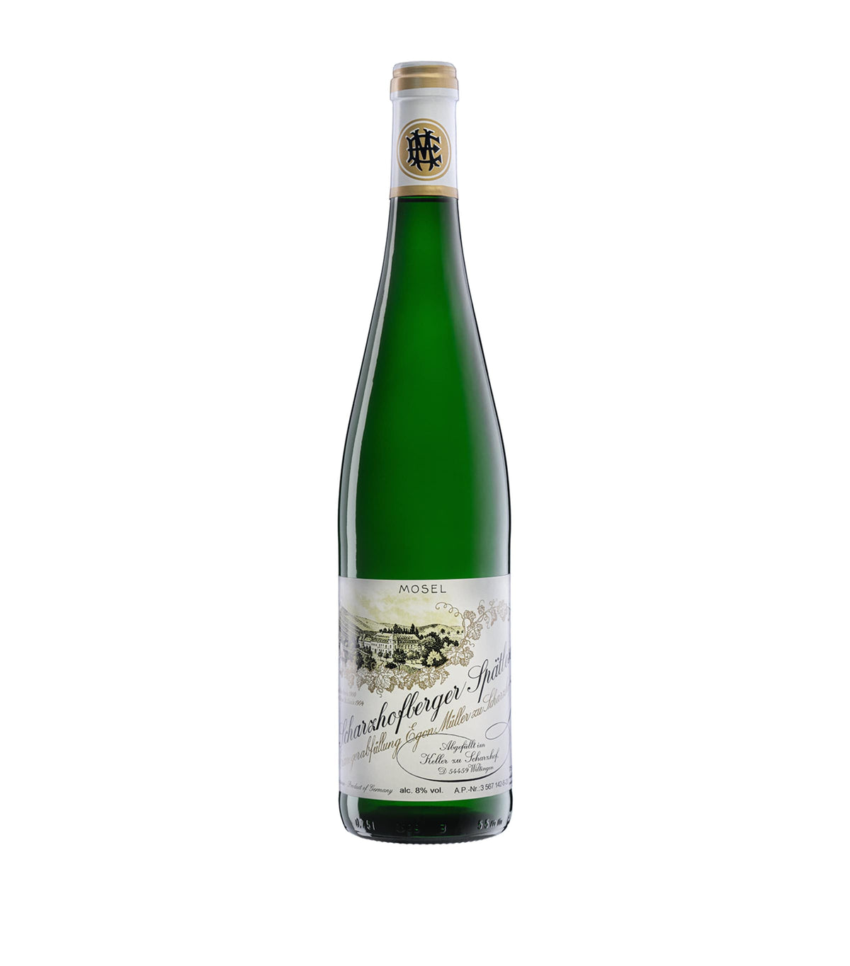 Egon Muller Scharzhofberger Spatlese 2023 German Riesling wine 37.5cl - British product