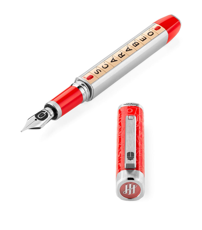 Montegrappa Yellow-Gold Trim Scarabeo Fountain Pen