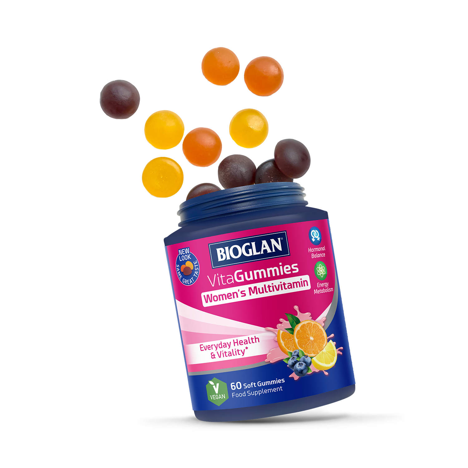 Bioglan Women's Multi-Vitamin gummies 60 count - British product