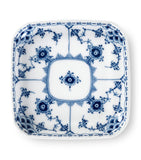 Royal Copenhagen Blue Fluted Half Lace Square Plate (10.5cm)
