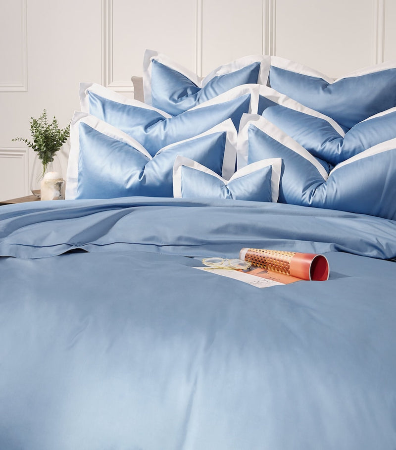 Celso De Lemos King Duvet Cover in satin with high thread count - British product