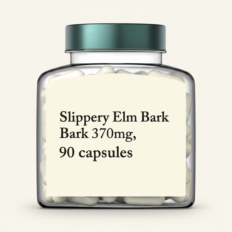 Holland & Barrett Slippery Elm Bark 370mg 90 Capsules