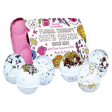 Bomb Cosmetics floral therapy bath bomb gift set 6x - British product