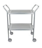 Kaymet Rubber Grip Two-Tiered Trolley