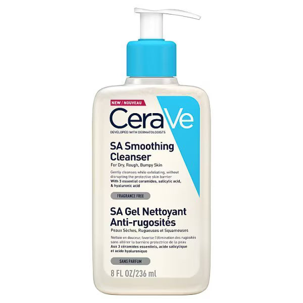 CeraVe SA Smoothing Cleanser with Salicylic Acid 236ml - British product