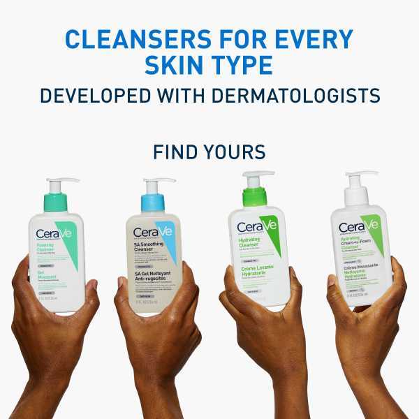 CeraVe SA Smoothing Cleanser with Salicylic Acid 236ml - British product