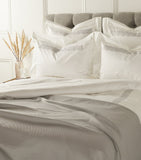 Frette Basketweave Square Pillowcase 65cm x 65cm - British product