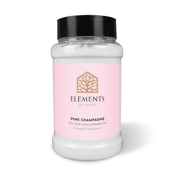 Elements of Home Carpet Freshener Pink Champagne 500g - British product