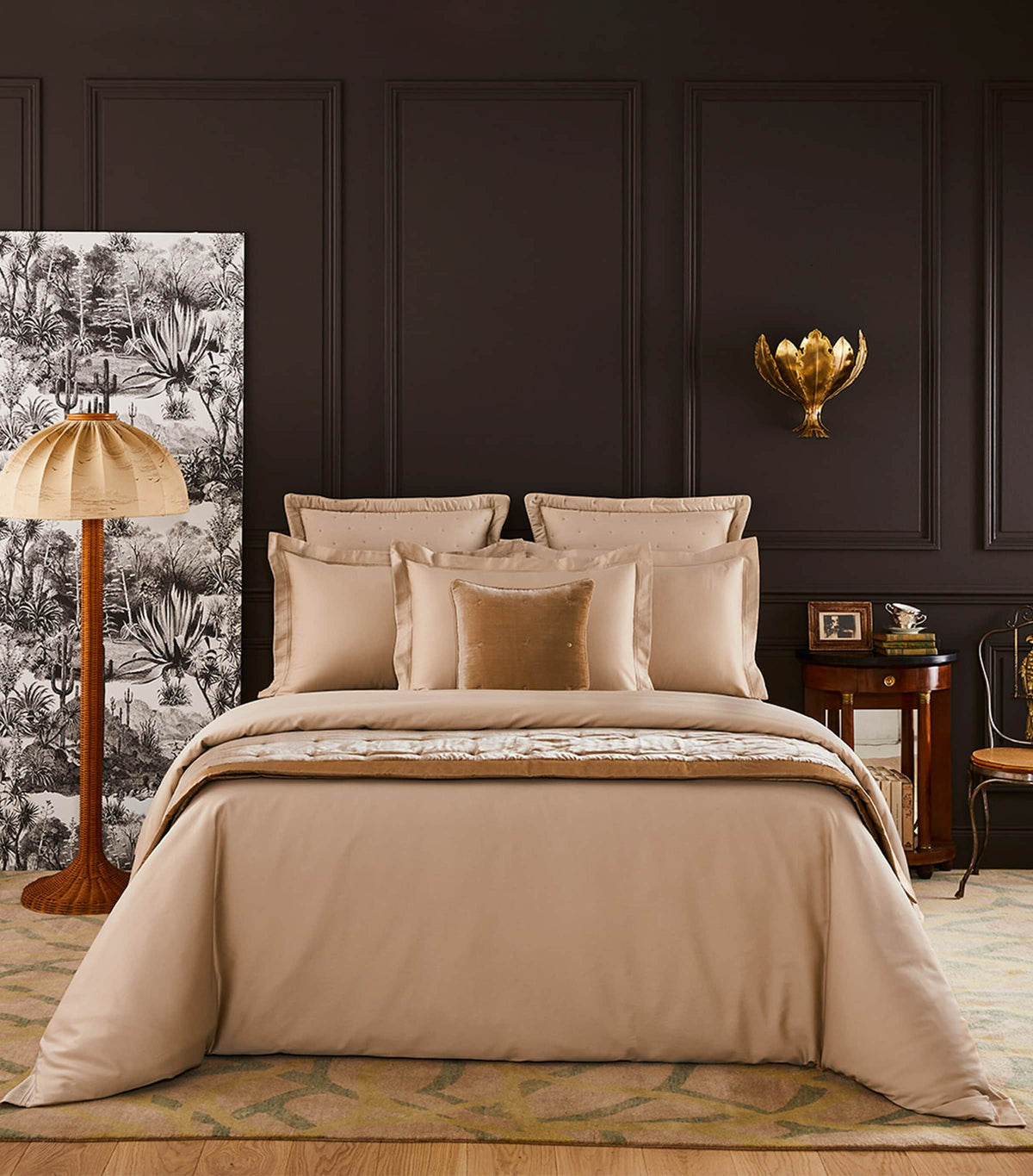 Yves Delorme Triomphe double duvet cover 200cm x 200cm (British brand)