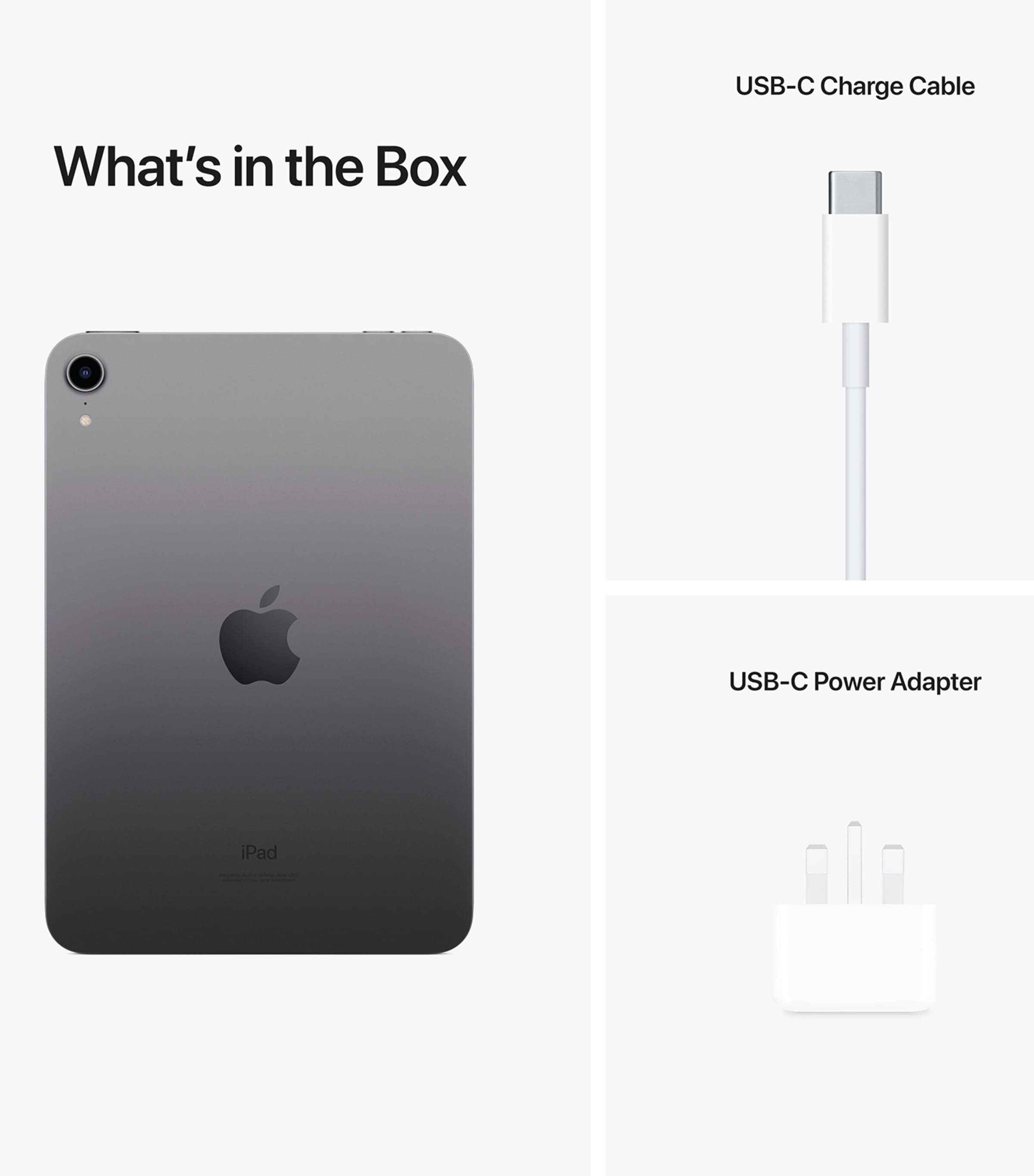 Apple iPad Mini 8.3-inch tablet Wi-Fi 256GB Space Grey - British product