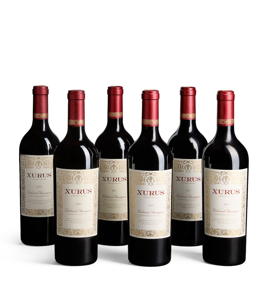 Xurus Cabernet Sauvignon vertical wine case 6 bottles (British brand)