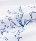 Yves Delorme Nautilus Double Flat Sheet 230x240cm, imported from the UK