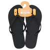 Black flip flops S/M size for summer days (British brand)