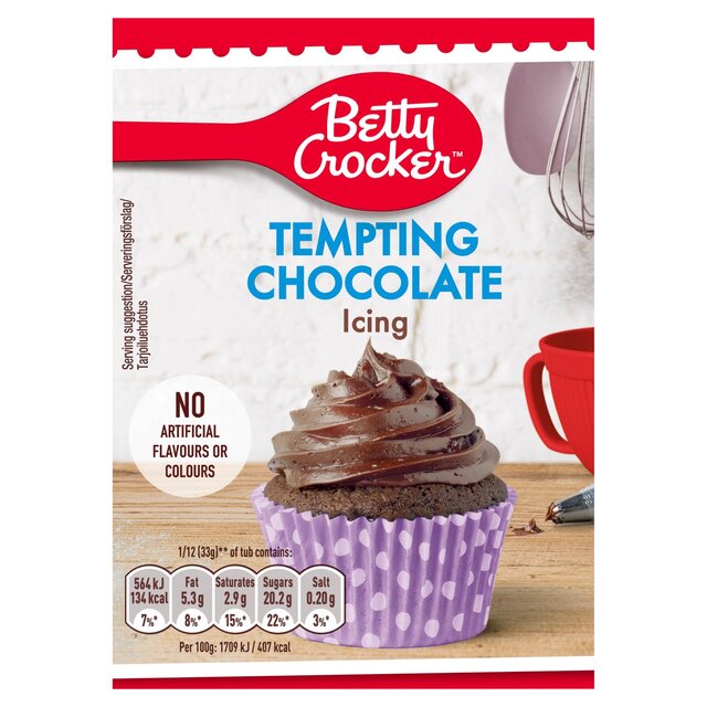 Betty Crocker Tempting Chocolate Icing   400g - McGrocer