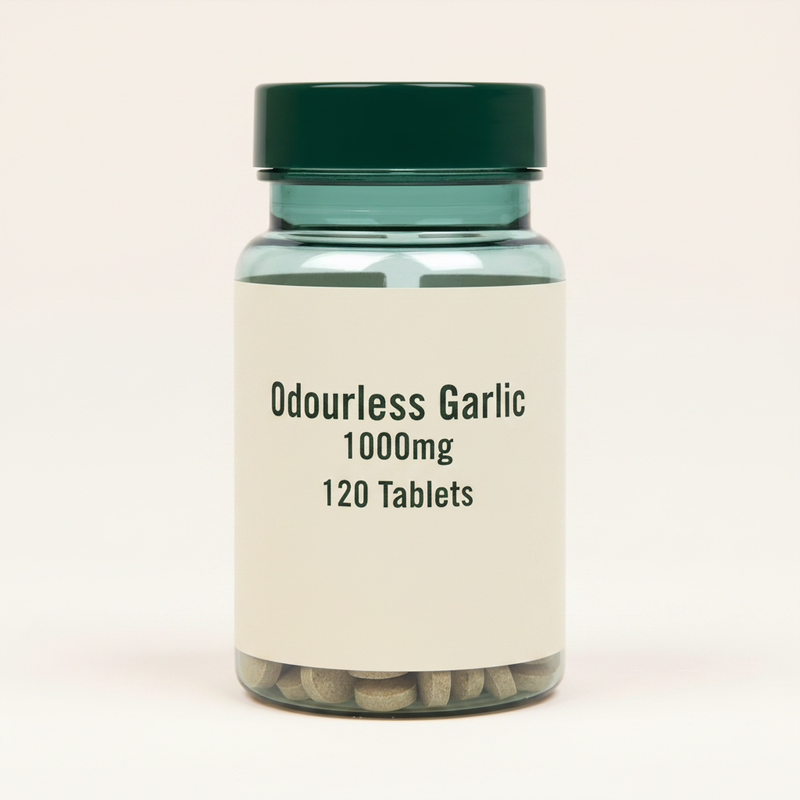 Holland Barrett Enteric Coated Odourless Garlic 1000mg 60 Tablets