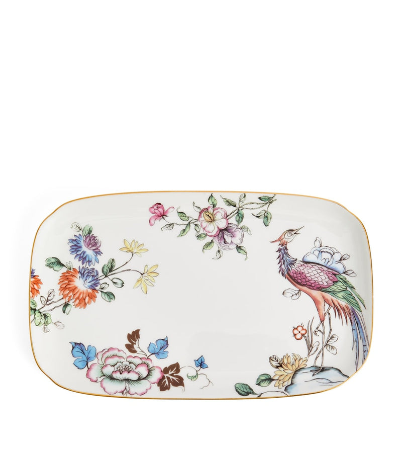 Wedgwood Fortune rectangular tray 25cm (British brand)