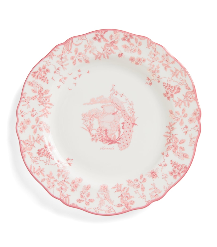 Harrods Fine Bone China Toile Side Plate (20.5cm)