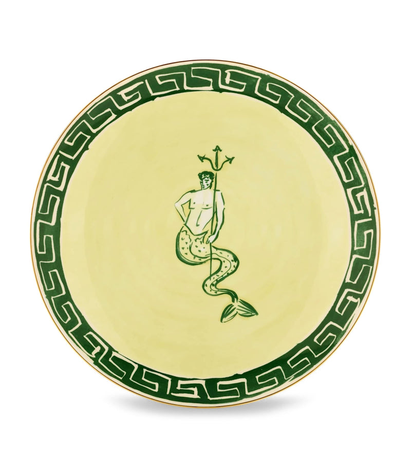 GINORI 1735 porcelain Il Viaggio di Nettuno charger plate 33cm, UK version
