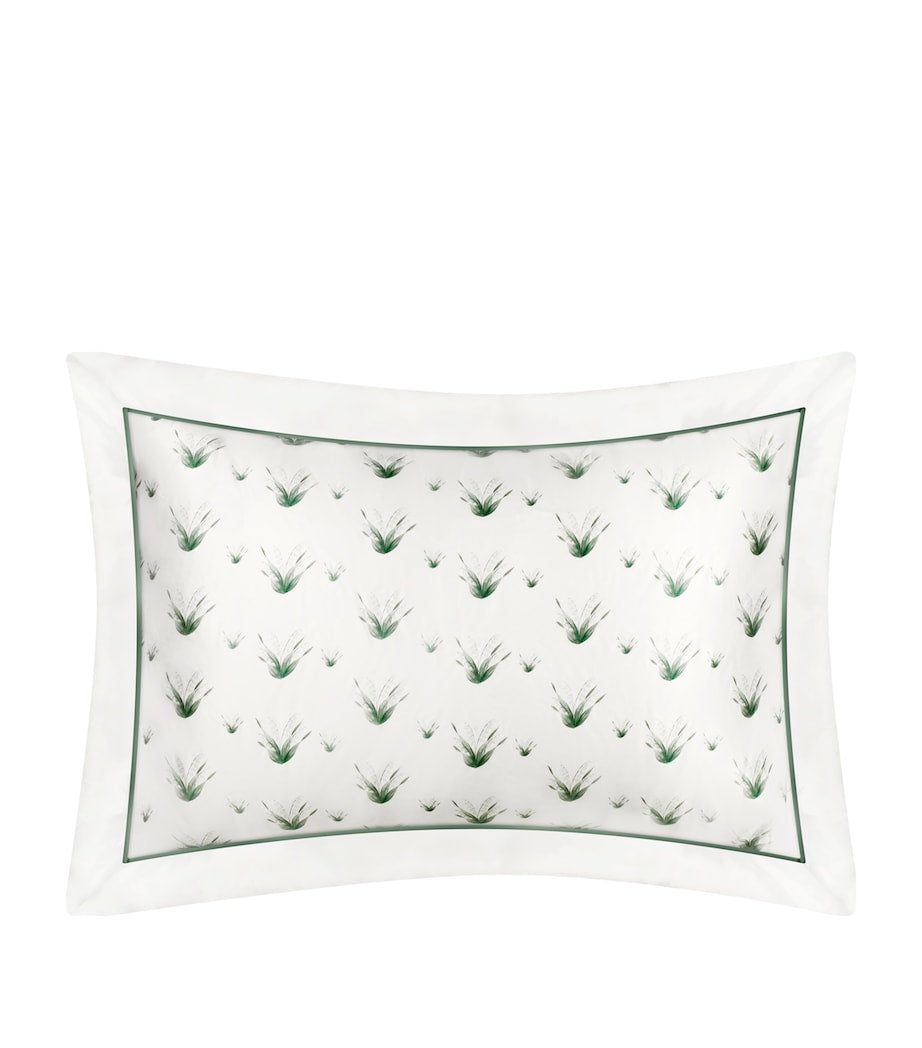 Gingerlily x Memo Press silk Oxford pillowcase lily of the valley 50cm x 90cm, UK version