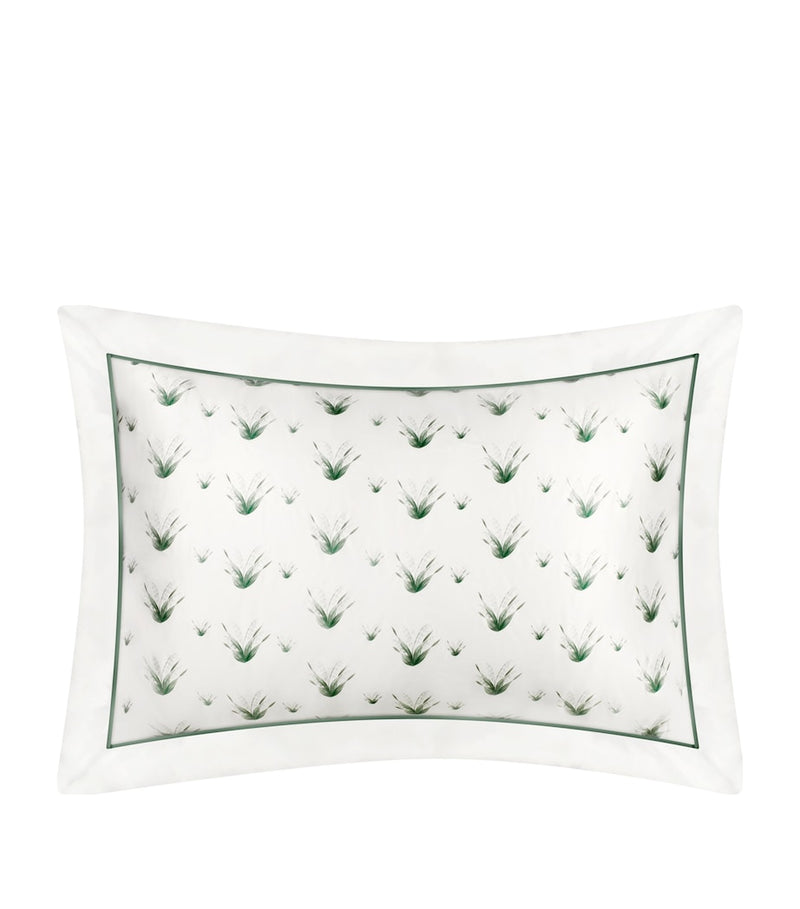Gingerlily x Memo Press silk Oxford pillowcase lily of the valley 50cm x 90cm, UK version