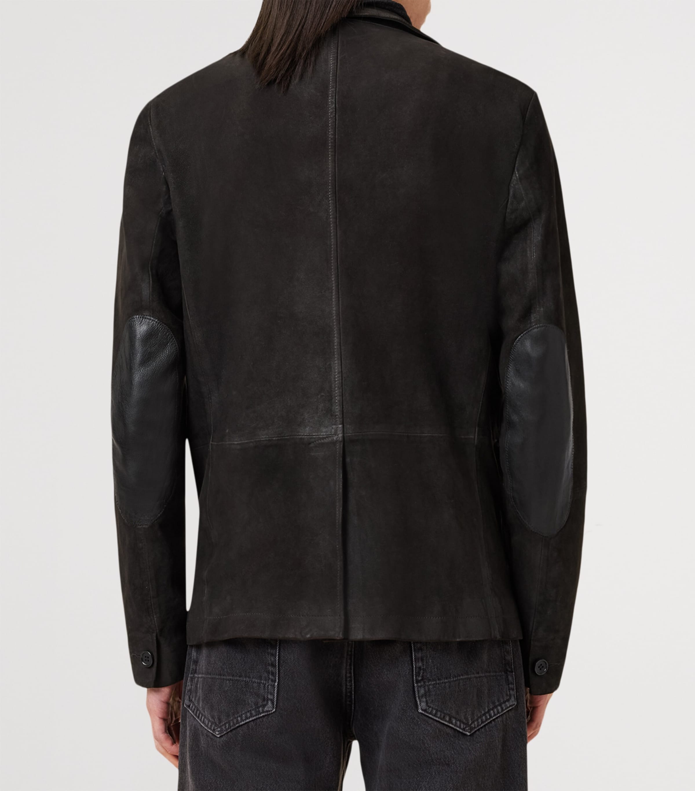 AllSaints Leather Survey Blazer - British product
