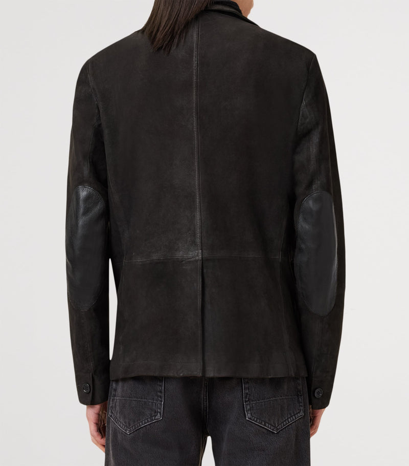 AllSaints Leather Survey Blazer - British product
