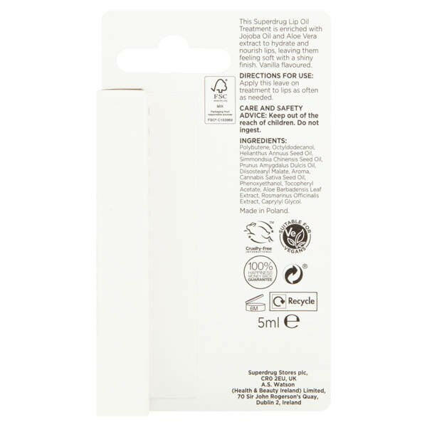 Superdrug Lip Oil Treatment 5ml GOODS Superdrug   