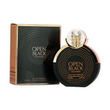 Sterling Perfumes Designer Open Black perfume 100ml - British product