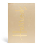 Lined Notebook with Metallic Gold Cover, 15cm x 10.5cm x 1.5cm