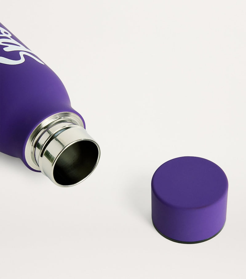 Slender Metal Water Bottle with Non-Slip Sleeve 23cm