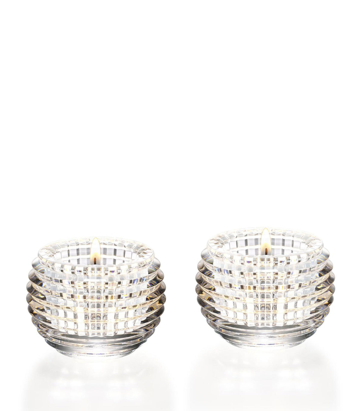 Baccarat Clear Eye Photophore votives set of 2 - British product