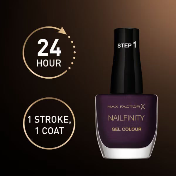 Max Factor Nailfinity Gel Polish 270 Glamour Galore, imported from the UK