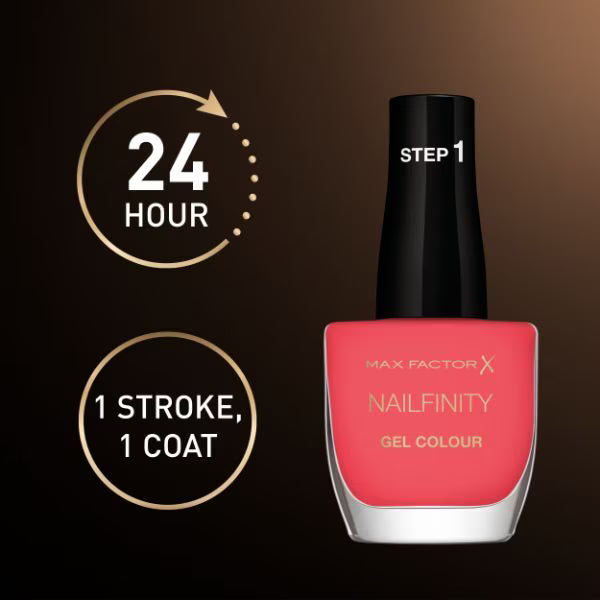 Max Factor Nailfinity Gel Polish 270 Glamour Galore, imported from the UK