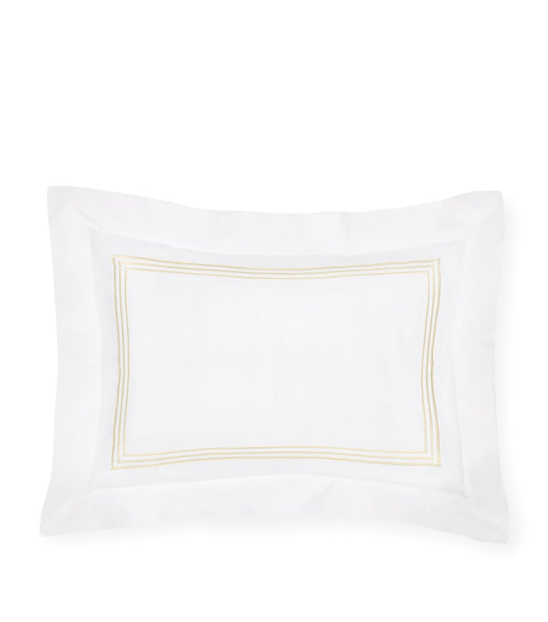 Pratesi Cotton Tre Righ King Pillowcase (50cm x 90cm)